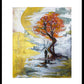 Landscape painting on canvas panel. 8.27 inches by 11.69 inches, unframed