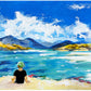 Landscape painting on canvas paper. 8.27 inches by 11.69 inches, unframed
